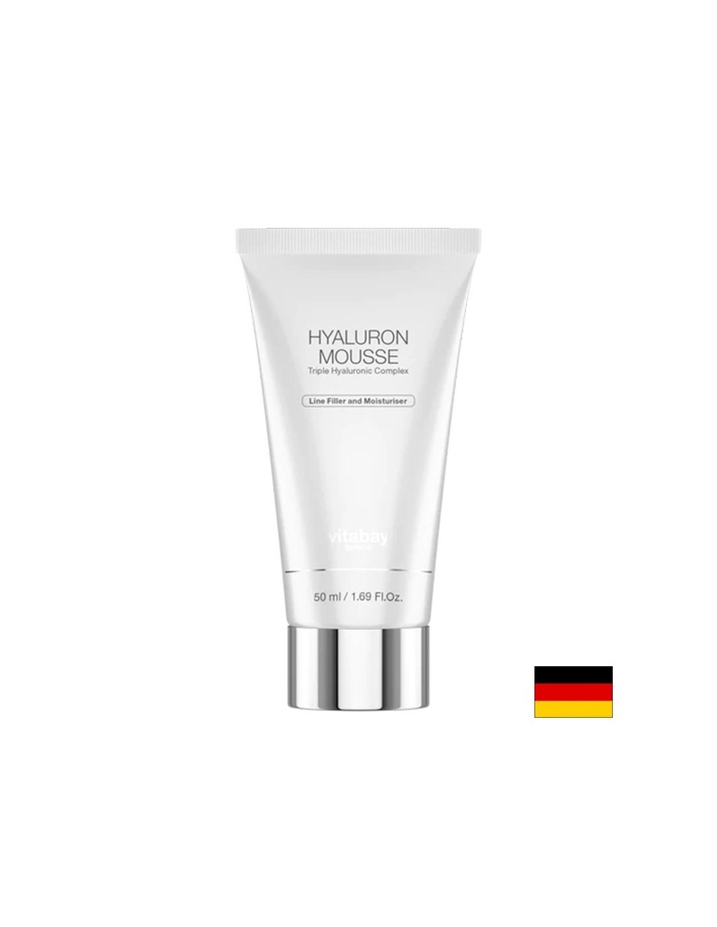 Дневен крем - мус за лице с  хиалуронова киселина, 50 ml