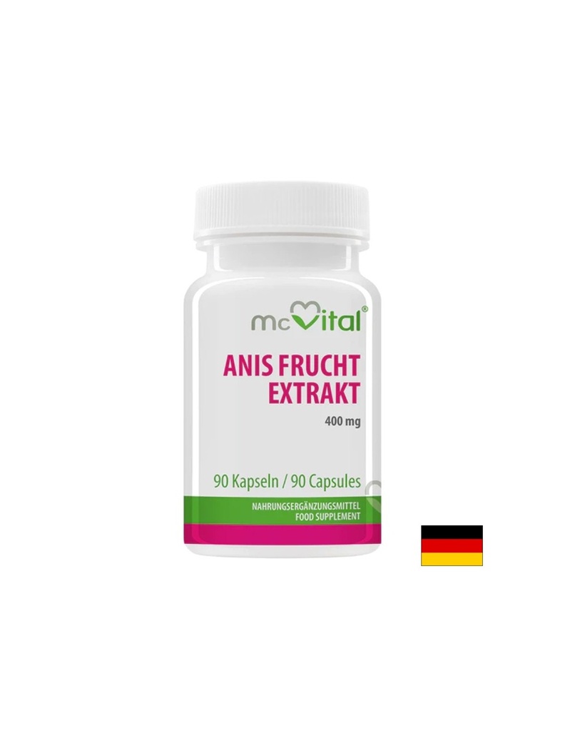 Храносмилателна система - Aнасон (екстракт от плод), 90 капсули