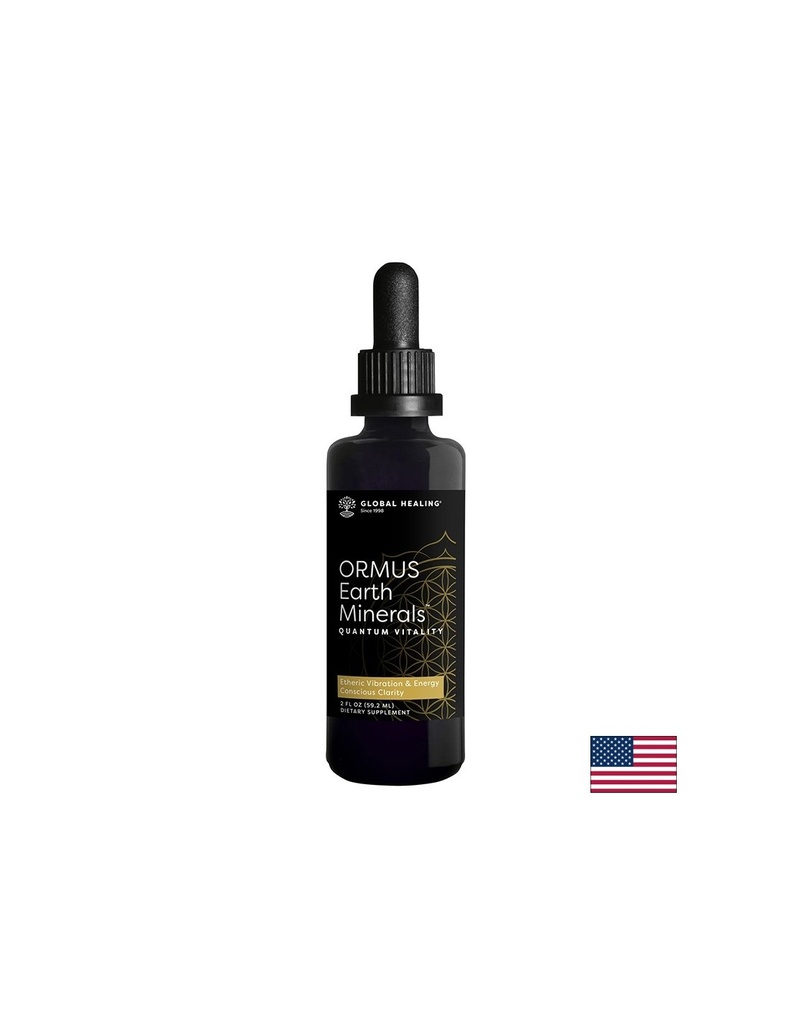 За бистър ум, ясно съзнание и душевно спокойствие - Ormus Earth Minerals™, капки 59.2 ml