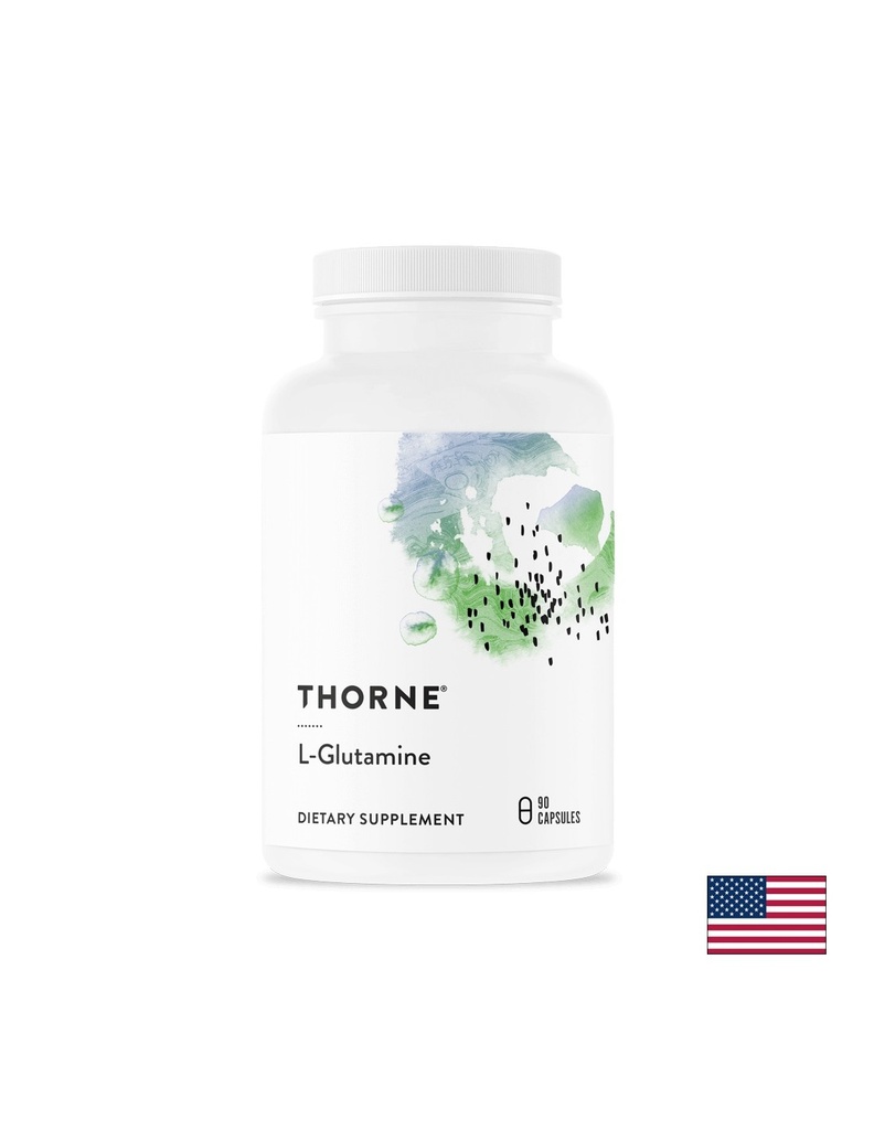 В подкрепа на мускулите и чревната функция - Л-Глутамин, 1500 mg х 90 капсули Thorne