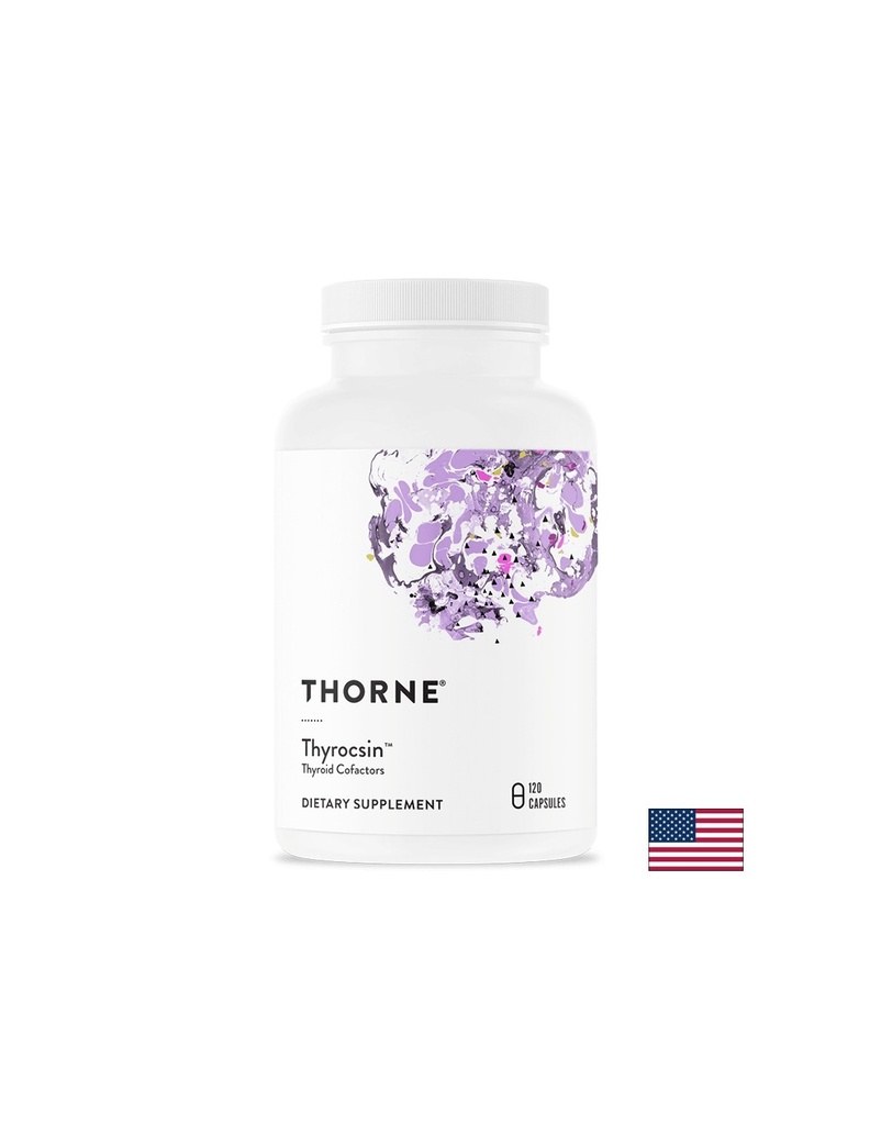 Thyrocsin™ – L-тирозин, ашваганда и йод - Формула за щитовидната жлеза, 120 капсули за 4 месеца прием