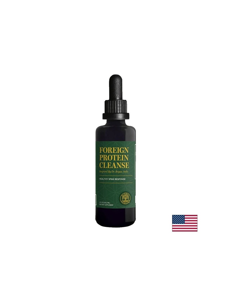 Имунна и дихателна система - Foreign Protein Cleanse, 59.2 ml капки