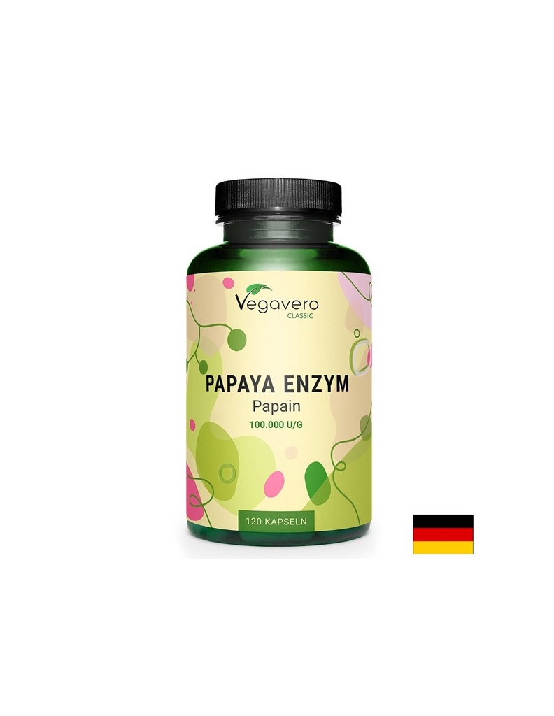 Добро храносмилане - Папая ензими, 700 mg х 120 капсули