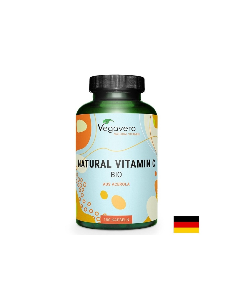 Имунитет - Витамин С (от БИО Ацерола), 180 mg х 180 капсули