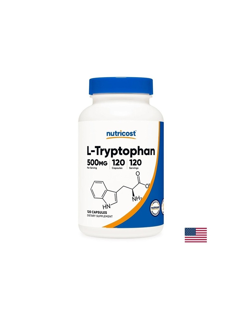Стрес и безсъние - L-Триптофан, 500 mg х 120 капсули