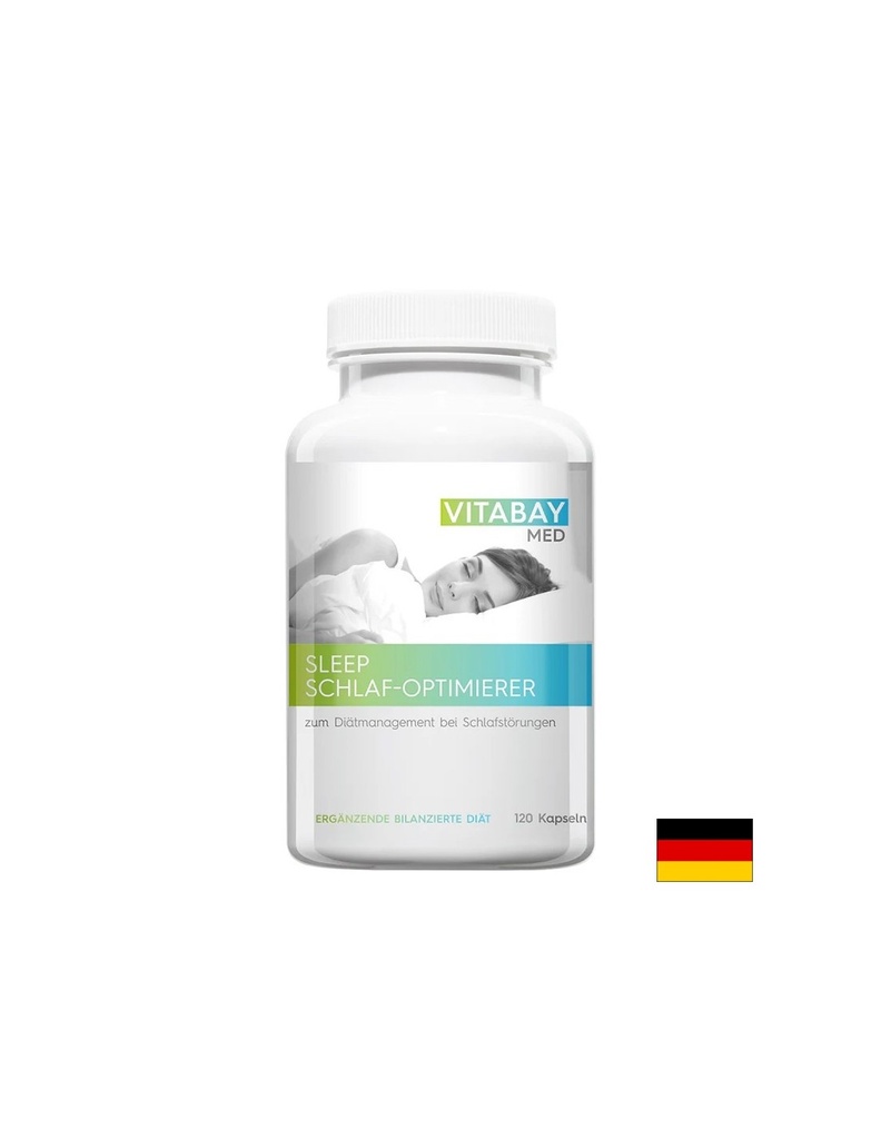 Стрес и добро настроение - Маточина Sleep Schlaf Optimizer MED®, 300 mg х 120 V капсули