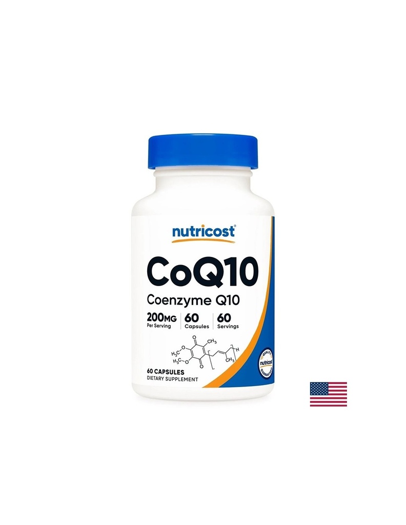 Мощен антиоксидант за здраво сърце - Коензим Q10, 200 mg х 60 капсули