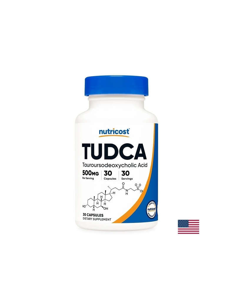 Черен дроб и жлъчка - Тауроурсодезоксихолева киселина (Tudca), 500 mg х 30 капсули