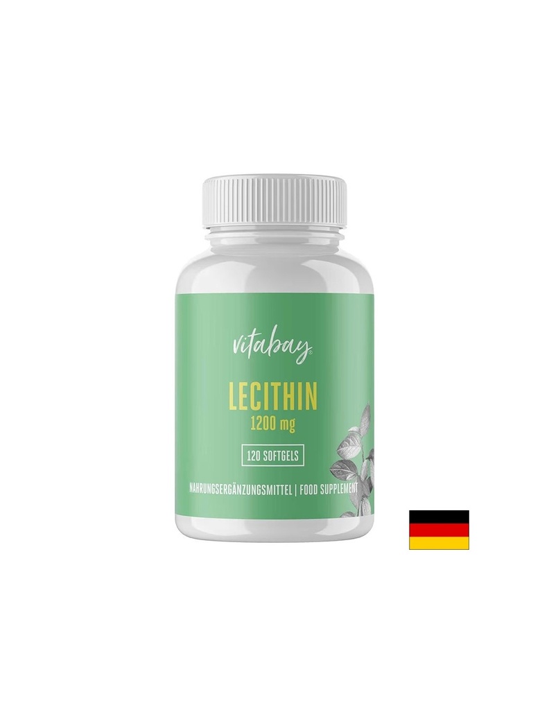 Черен дроб и висок холестерол - Лецитин, 1200 mg x 120 капсули