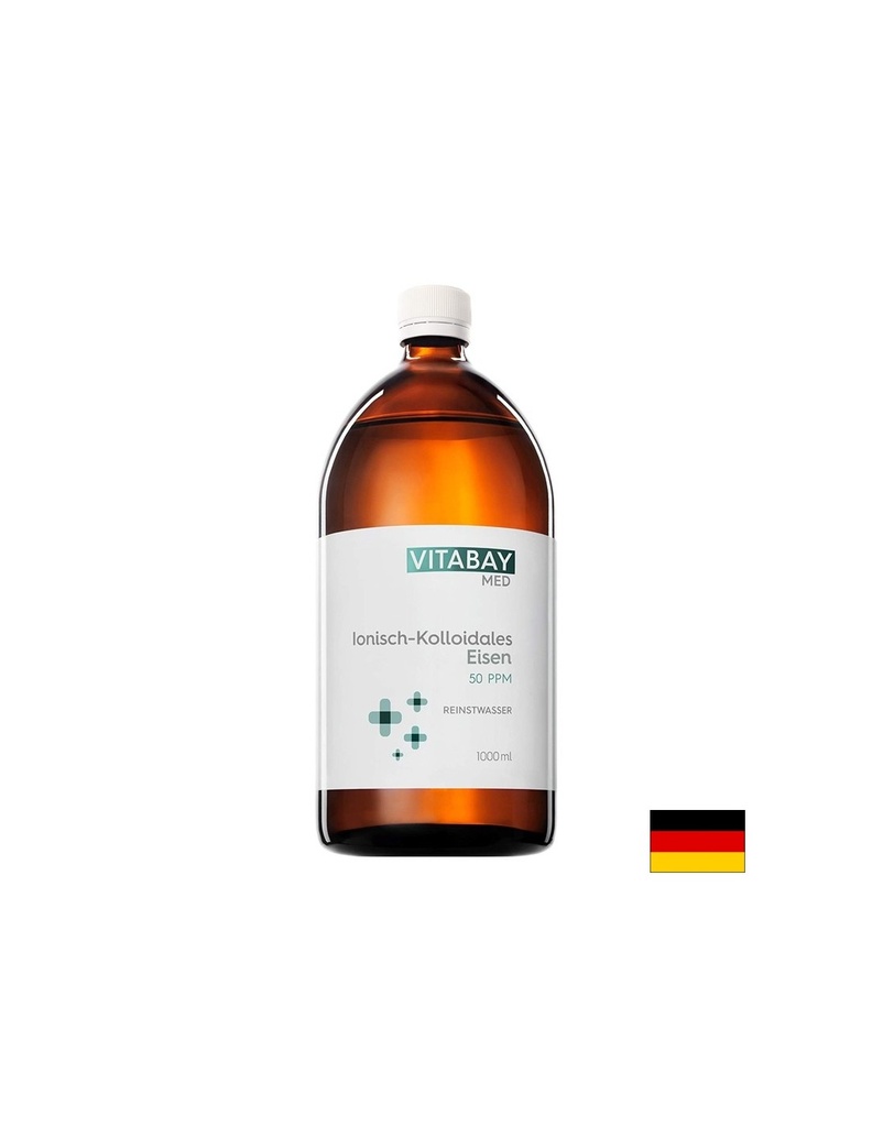 Колоидно желязо 50 PPM - чистота 99,99%, 1000 ml