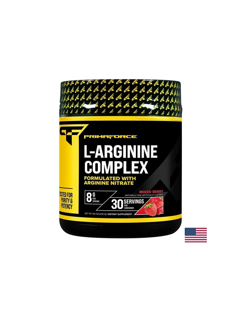 Енергия и мускулна маса - L-Аргинин Комплекс, 237 g, прах
