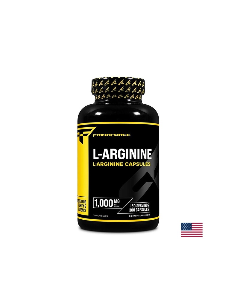 Мускулна и сърдечно-съдова система - L-Аргинин (L-Arginine), 500 mg х 300 капсули