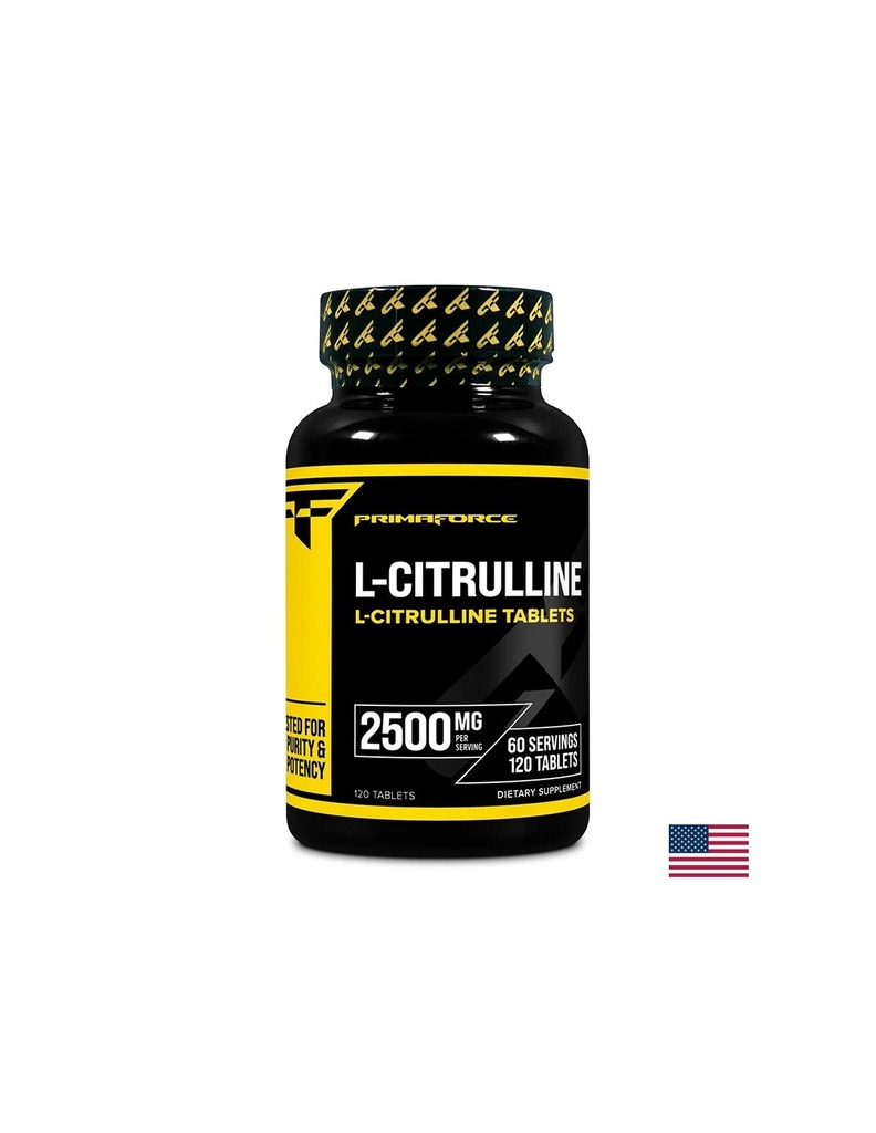 Мускулна сила и сърдечно здраве - Л-Цитрулин (L-Citrulline), 1250 mg х 120 таблетки