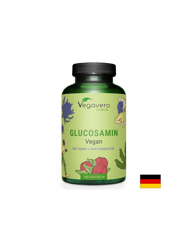 Кости и стави - Глюкозамин (веган) с МСМ, 180 капсули