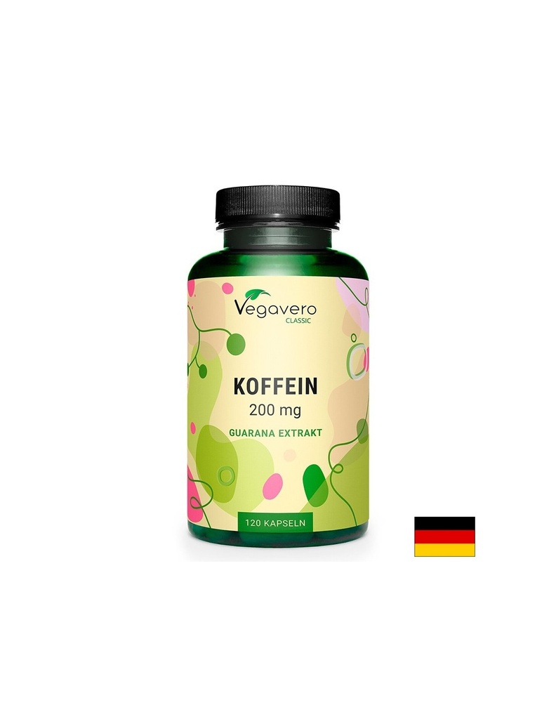 Енергия - Кофеин, 200 mg х 120 капсули