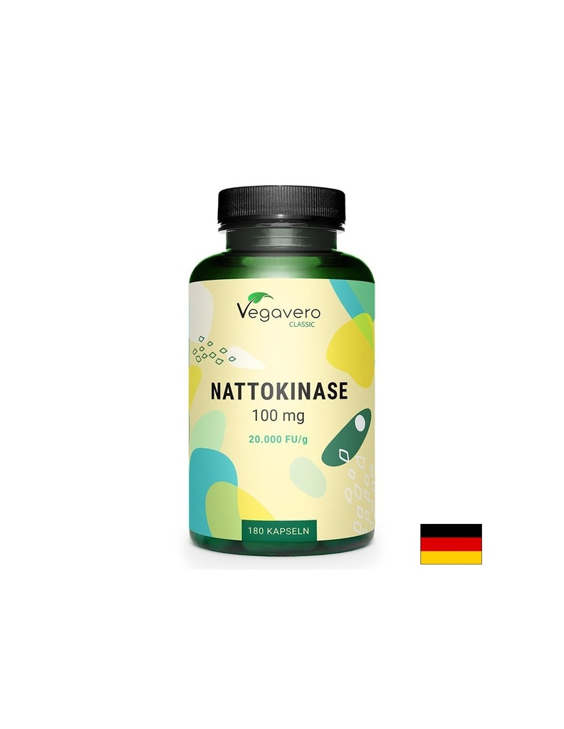 Сърдечно-съдово здраве - Натокиназа, 100 mg х 180 капсули