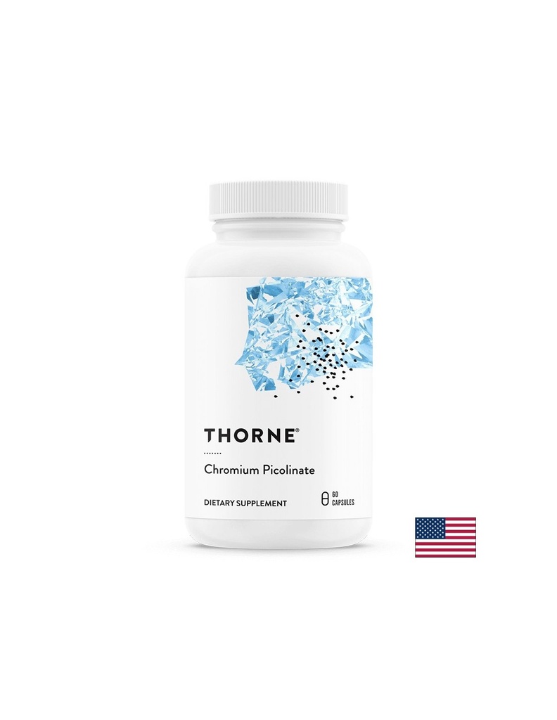 Хром (пиколинат) – подкрепа при диабет, 500 µg, 60 капсули