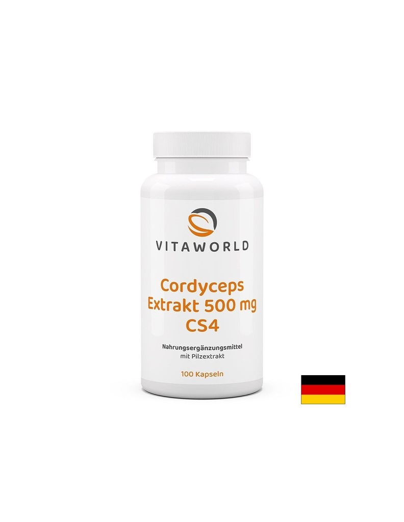 Имунитет - Екстракт от гъба Кордицепс CS4, 500 mg x 100 капсули