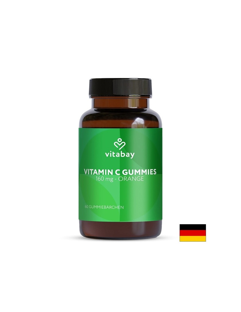 Имунитет - Витамин C, 160 mg x 120 желирани мечета, с вкус на портокал
