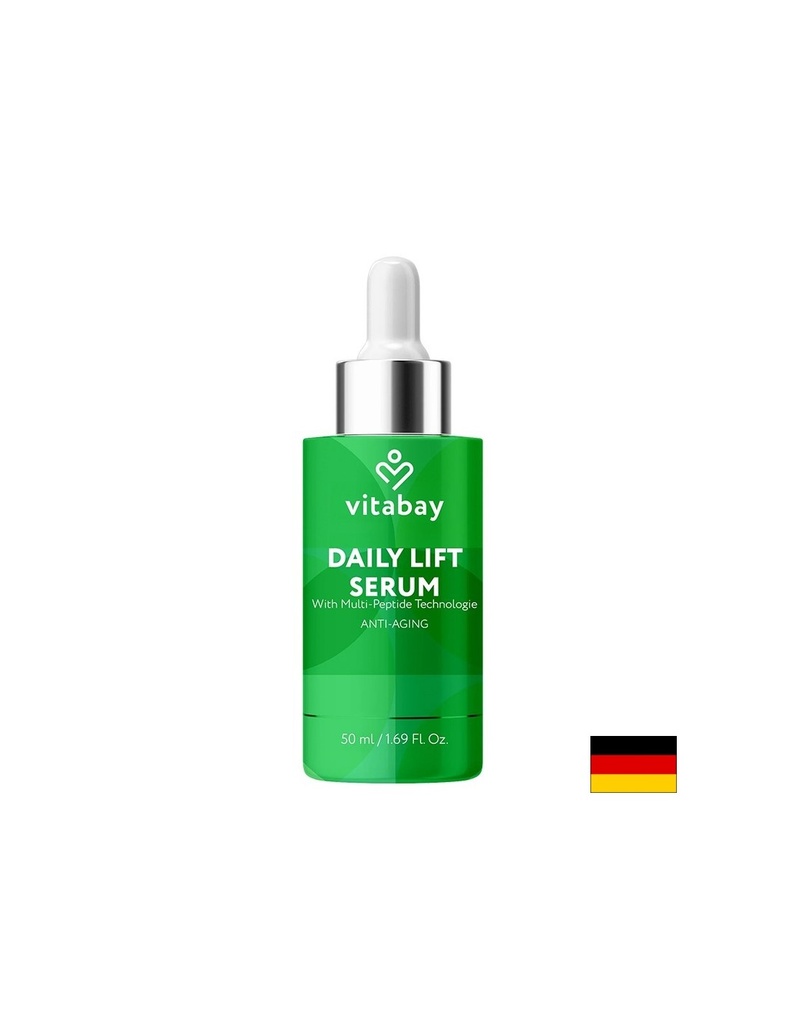 Дневен антиейдж серум за лице с пептиди, 50 ml