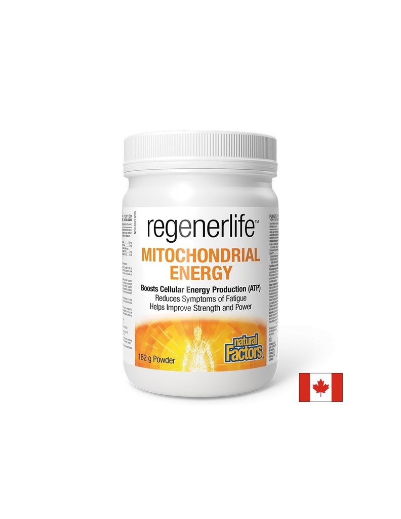 Mитохондриална енергия Regenerlife™ - Клетъчна енергия и жизненост, 162 g прах