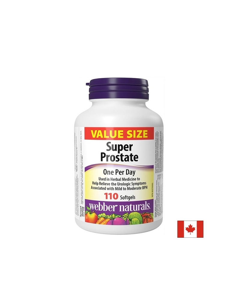 Супер Простате - Грижа за простатата и мъжкото здраве, 110 софтгел капсули