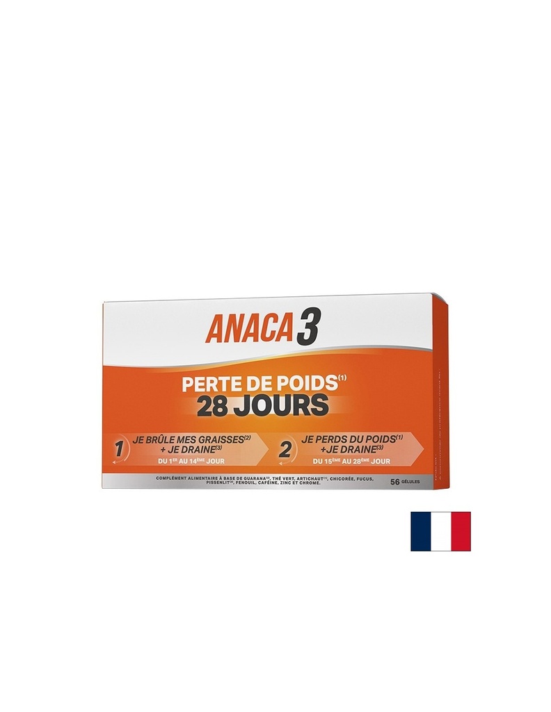 28-дневна програма за отслабване и срещу задържане на вода 3 в 1, 56 капсули