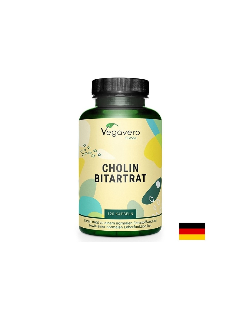 Холин (битартарат) – За памет, концентрация и здрав черен дроб, 120 капсули