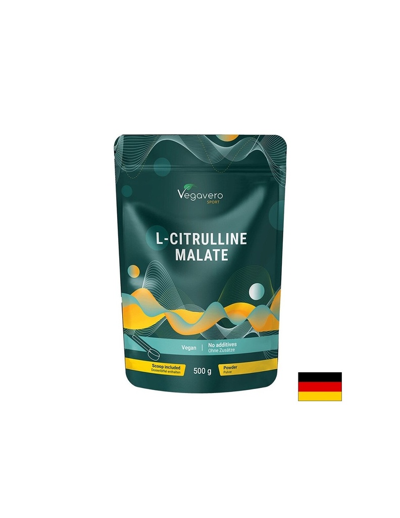 L-Цитрулин малат – Сила, издръжливост и мускулна подкрепа, 500 g прах