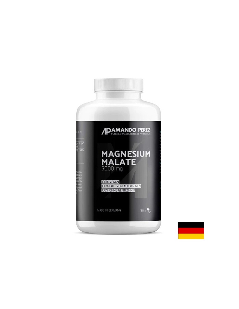 Мускулна и сърдечна функция - Магнезий (малат), 180 таблетки