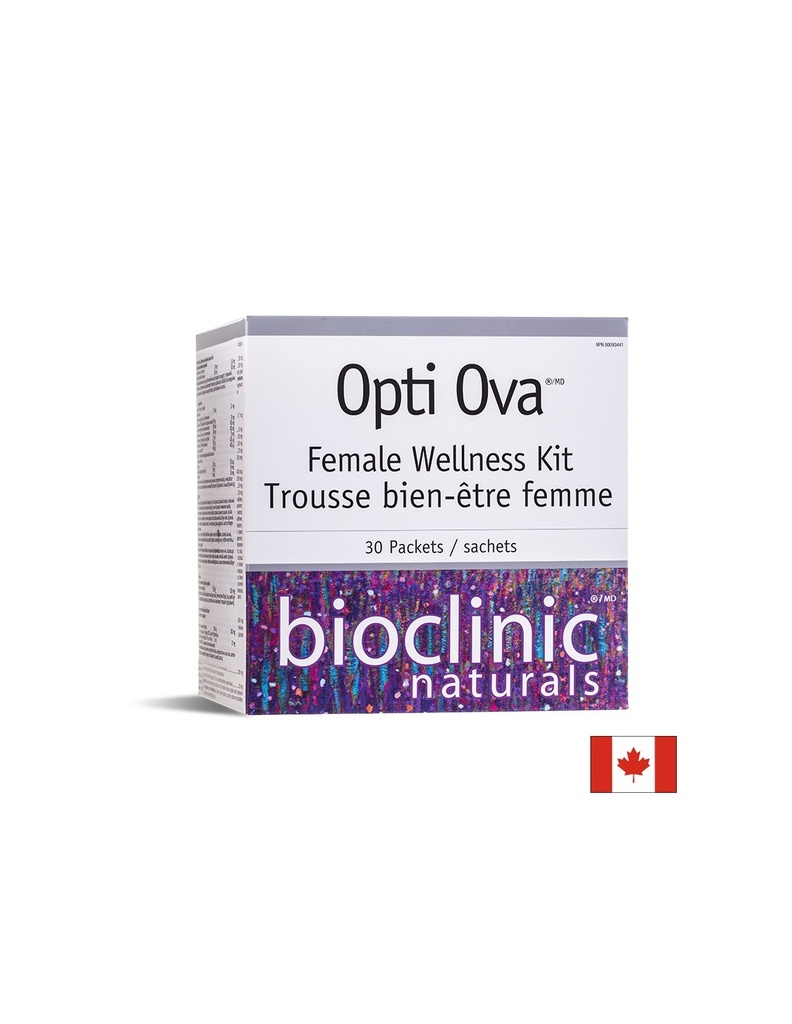 Opti Ova™ Female Wellnes Kit - Фертилитет програма за жени, 30 пакетчета Natural Factors