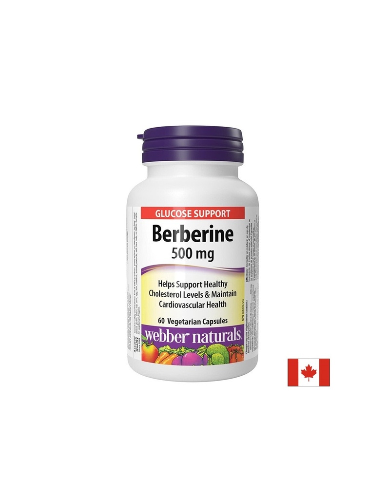 Берберин - За метаболитен баланс и контрол на кръвната захар, 500 mg х 60 капсули