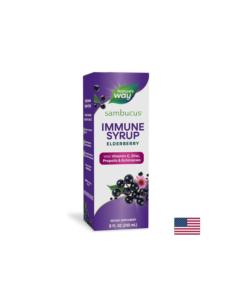 Sambucus Immune Syrup/ Самбукус Immune сироп х 240 ml Nature’s Way
