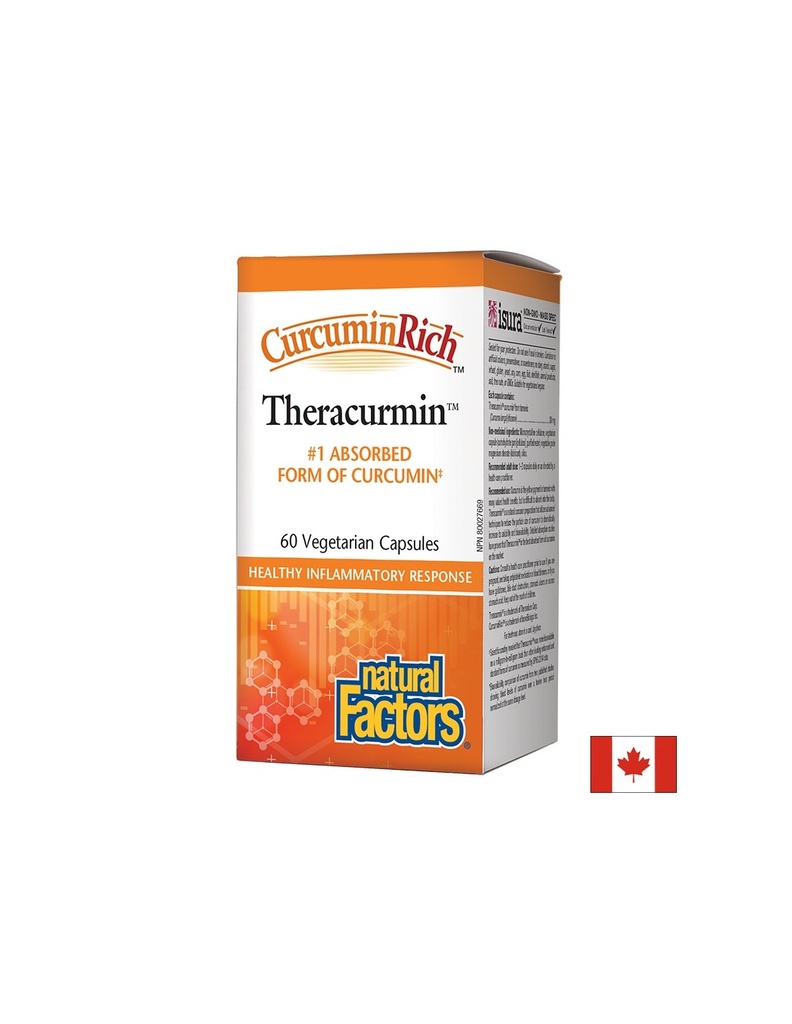 CurcuminRich™ Theracurmin™/ Теракурмин™ 30 mg х 60 капсули Natural Factors
