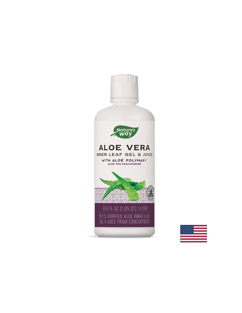 Aloe Vera Inner Leaf Gel & Juice 99.5% / Алое Вера Гел и сок x 1L Nature’s Way