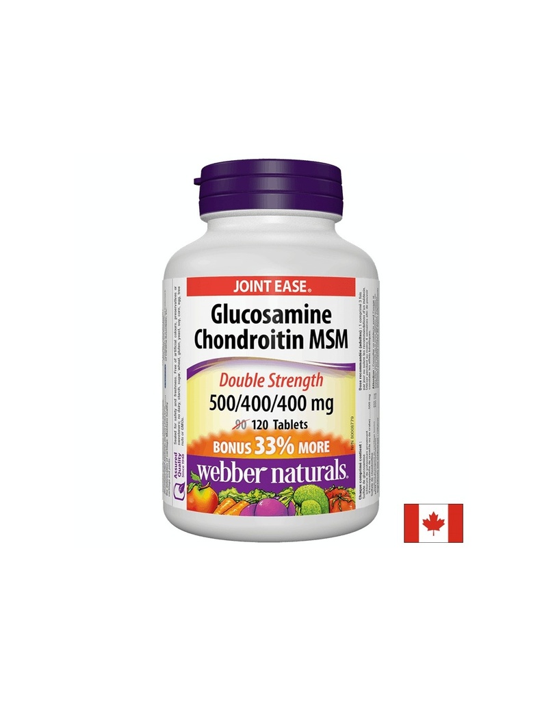 Glucosamine, Chondroitin, MSM/ Глюкозамин, Хондроитин и МСМ х 120 таблетки