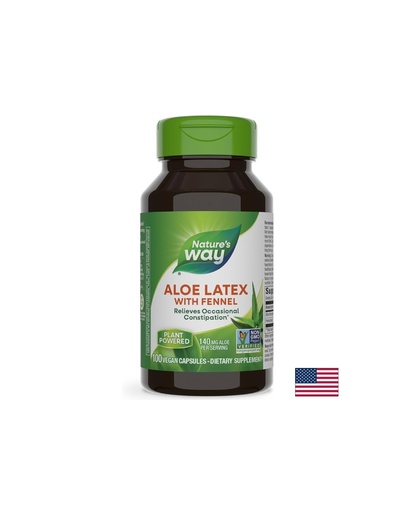 [10150] Алое с копър - Храносмилане и силен имунитет, 100 капсули Nature’s Way
