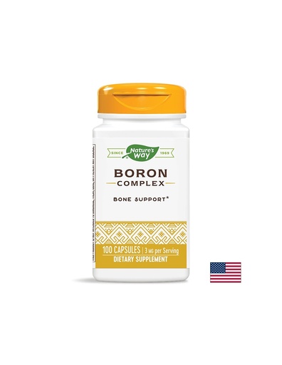 [41101] Boron Complex/ Бор 3 mg х 100 капсули Nature’s Way