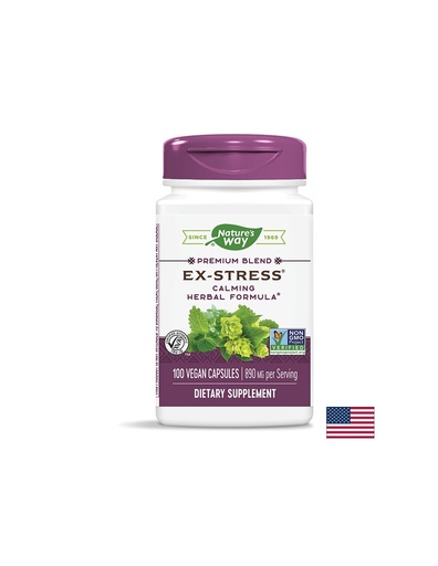 [50 ST12.22] Ex-Stress® / Екс-Стрес®, 100 капсули Nature’s Way