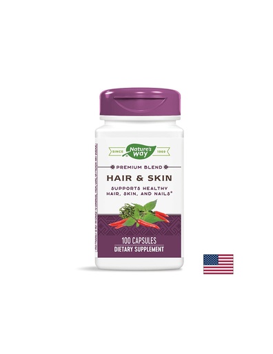 [79240 ST 5.24] Hair & Skin / Коса и кожа x 100 капсули Nature’s Way