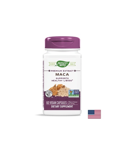 [64200] Maca - Мака 350 mg, 60 капсули Nature’s Way