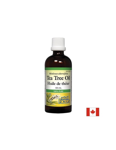 [4350 NF] Tea Tree Oil/ Чаено дърво (масло) x 50 ml / 50 дози Natural Factors