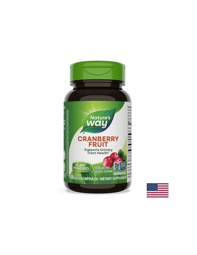 [12150] Cranberry Fruit/ Червена боровинка (плод) 465 mg х 100 капсули Nature’s Way