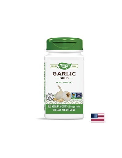 [13000] Garlic Bulb/ Чесън (луковица) 580 mg х 100 капсули Nature’s Way