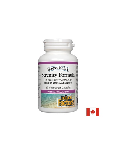 [2834 NF] Serenity Formula - Антистрес Формула, 60 капсули Natural Factors