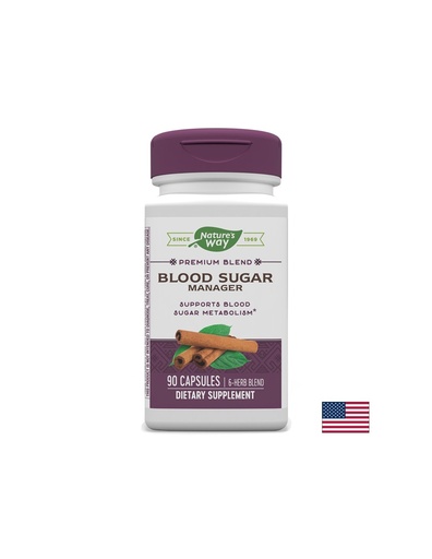 [79200] Blood Sugar Блад Шугар – контрол върху кръвната захар, 90 капсули Nature’s Way