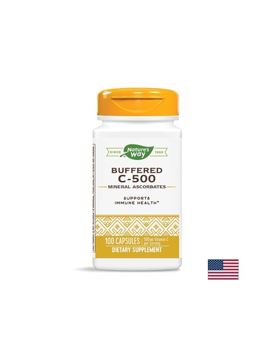 [40320 ST 5.24] Buffered C-500/ Витамин С (буфериран) 500 mg x 100 капсули Nature’s Way