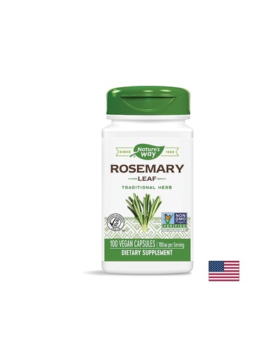 [14162] Rosemary Leaf/ Розмарин (лист) 350 mg х 100 капсули Nature’s Way