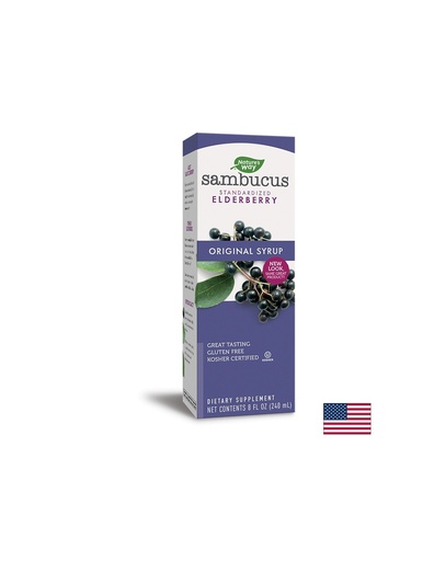 [15332] Sambucus Original Syrup/ Самбукус Original сироп х 240 ml Nature’s Way
