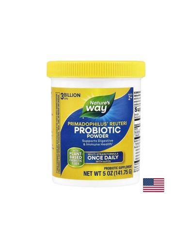 [14241] Primadophilus Reuteri - Примадофилус Реутери, 3 млрд. активни пробиотици (пудра), 141.75 g Nature’s Way